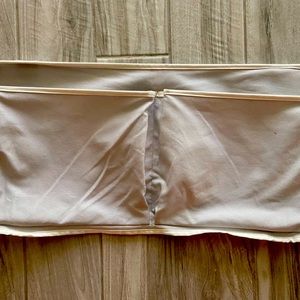 Pottery Barn Kids cloth bed book holder